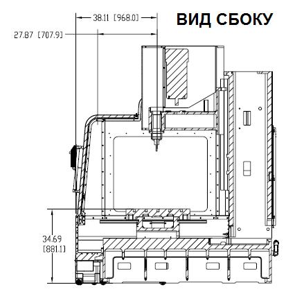 Стандартные механические характеристики Fadal VMC 6030 c ЧПУ GE Fanuc 18i MB fadal vmc 6030 18i4 Стандартные механические характеристики Fadal VMC 6030 c ЧПУ GE Fanuc 18i MB